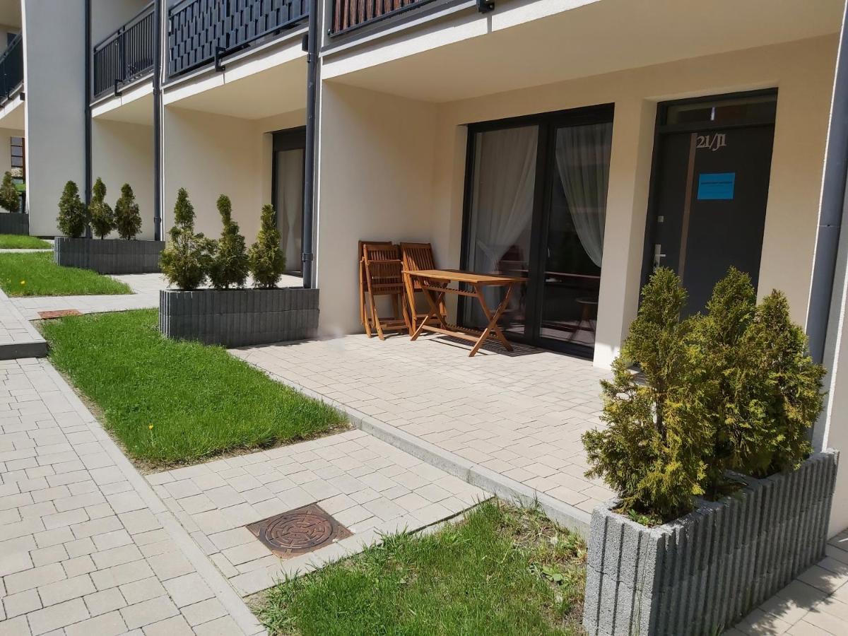 Apartament Niebieski Z Tarasem Szczyrk Esterno foto